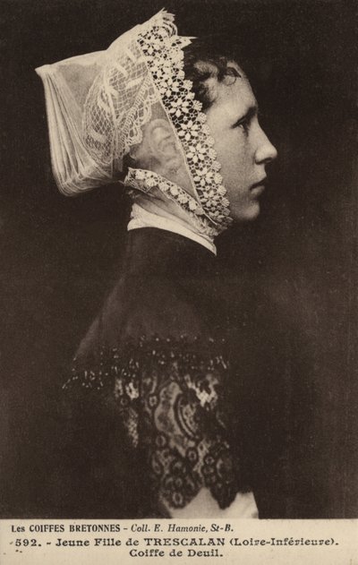 Breton lace cap by French Photographer